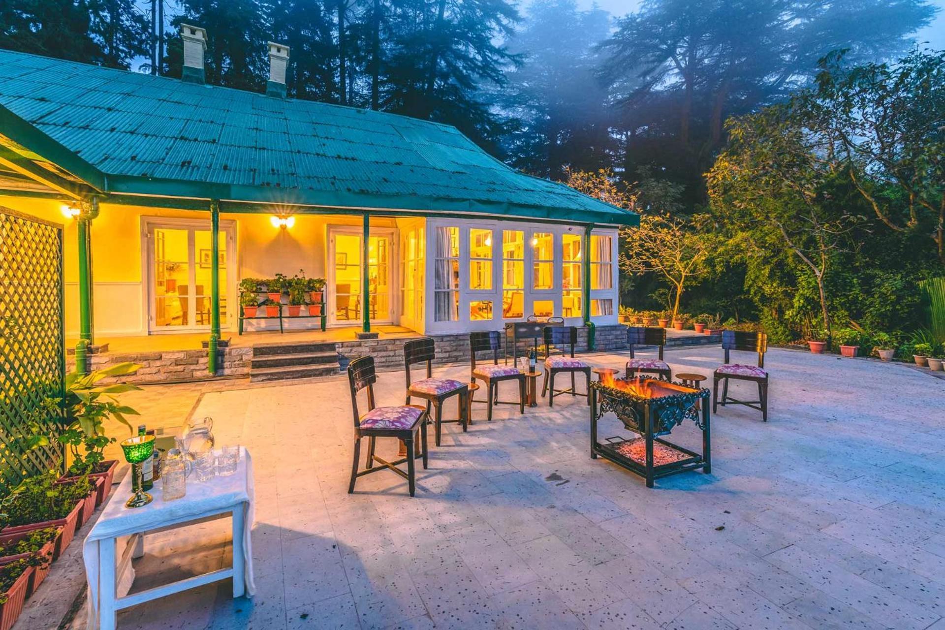 Stayvista At Rose Cottage - Bonfire & Scenic View Шимла Екстериор снимка